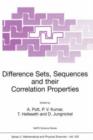 Difference Sets, Sequences and their Correlation Properties - Book