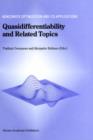 Quasidifferentiability and Related Topics - Book