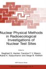 Nuclear Physical Methods in Radioecological Investigations of Nuclear Test Sites - Book