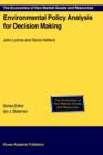 Environmental Policy Analysis for Decision Making - Book