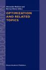 Optimization and Related Topics - Book