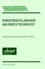 Robustness in Language and Speech Technology - Book