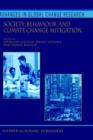 Society, Behaviour, and Climate Change Mitigation - Book