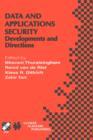 Data and Application Security : Developments and Directions - Book