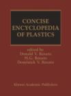 Concise Encyclopedia of Plastics - Book