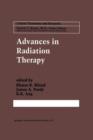 Advances in Radiation Therapy - Book