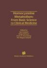 Homocysteine Metabolism: From Basic Science to Clinical Medicine - Book