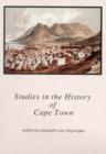 Studies in the History of Cape Town - Book