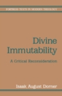 Divine Immutability : A Critical Reconsideration - Book
