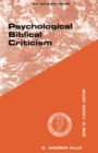 Psychological Biblical Criticism - Book