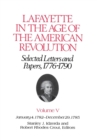 Lafayette in the Age of the American Revolution-Selected Letters and Papers, 1776-1790 : January 4, 1782-December 29, 1785 - Book