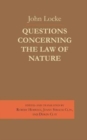 Questions Concerning the Law of Nature - Book