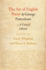 The Art of English Poesy : A Critical Edition - eBook