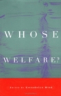 Whose Welfare? - Book