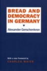 Bread and Democracy in Germany - Book