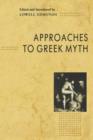 Approaches to Greek Myth - Book