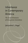 Inheritance in Contemporary America : The Social Dimensions of Giving across Generations - Book
