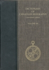 Dictionary of Canadian Biography, 1891-1900 - Book