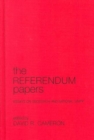 The Referendum Papers : Essays on Secession and National Unity - Book