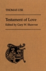 Thomas Usk's Testament of Love : A Critical Edition - Book