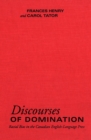 Discourses of Domination : Racial Bias in the Canadian English-Language Press - Book