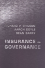 Insurance as Governance - Book