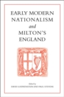 Early Modern Nationalism and Milton's England - Book