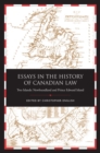 Essays in the History of Canadian Law, Volume IX : Two Islands, Newfoundland and Prince Edward Island - Book