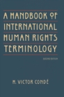 Handbook of International Human Rights Terminology - eBook