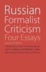 Russian Formalist Criticism : Four Essays, Second Edition - Book
