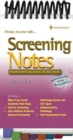 Screening Notes: Rehabilitation Specialist's Pocket Guide - Book