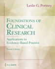 Foundations of Clinical Research : Applications to Evidence-Based Practice - Book