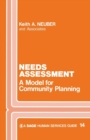 Needs Assessment : A Model for Community Planning - Book