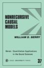 Nonrecursive Causal Models - Book