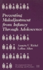 Preventing Maladjustment from Infancy through Adolescence - Book