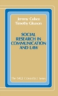 Social Research in Communication and Law - Book