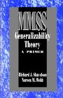 Generalizability Theory : A Primer - Book