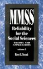 Reliability for the Social Sciences : Theory and Applications - Book