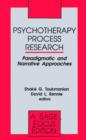 Psychotherapy Process Research : Paradigmatic and Narrative Approaches - Book