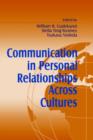Communication in Personal Relationships Across Cultures - Book