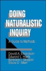 Doing Naturalistic Inquiry : A Guide to Methods - Book