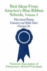 Best Ideas From America's Blue Ribbon Schools : What Award-Winning Elementary and Middle School Principals Do - Book