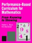 Performance-Based Curriculum for Mathematics : From Knowing to Showing - Book