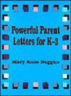 Powerful Parent Letters for K-3 - Book