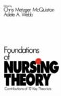 Foundations of Nursing Theory : Contributions of 12 Key Theorists - Book