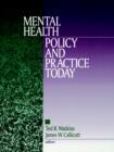 Mental Health Policy and Practice Today - Book