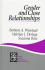 Gender and Close Relationships - Book