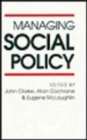 Managing Social Policy - Book