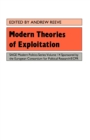 Modern Theories of Exploitation - Book