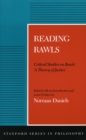 Reading Rawls : Critical Studies on Rawls' 'A Theory of Justice' - Book